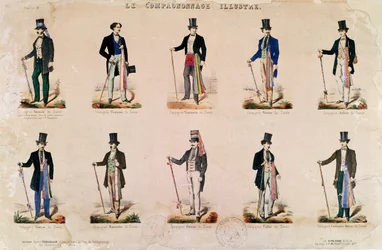 Costumes of Various Professions, from 